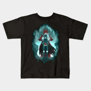 Stained Glass Hades Kids T-Shirt